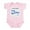 Petal Pink, variant on CafePress - Only_Child_Brother Body Suit - Baby Light Bodysuit, Size Newborn - 24 Months