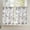 Baroque | Blue on Beige, variant on jinchan Floral Kitchen Curtains for Windows 36 Inch Farmhouse Country Linen Tier Curtains Botanic Small Window Drapes for Living Room Bathroom Laundry RV Rod Pocket Rustic 2 Panels Tan on Beige