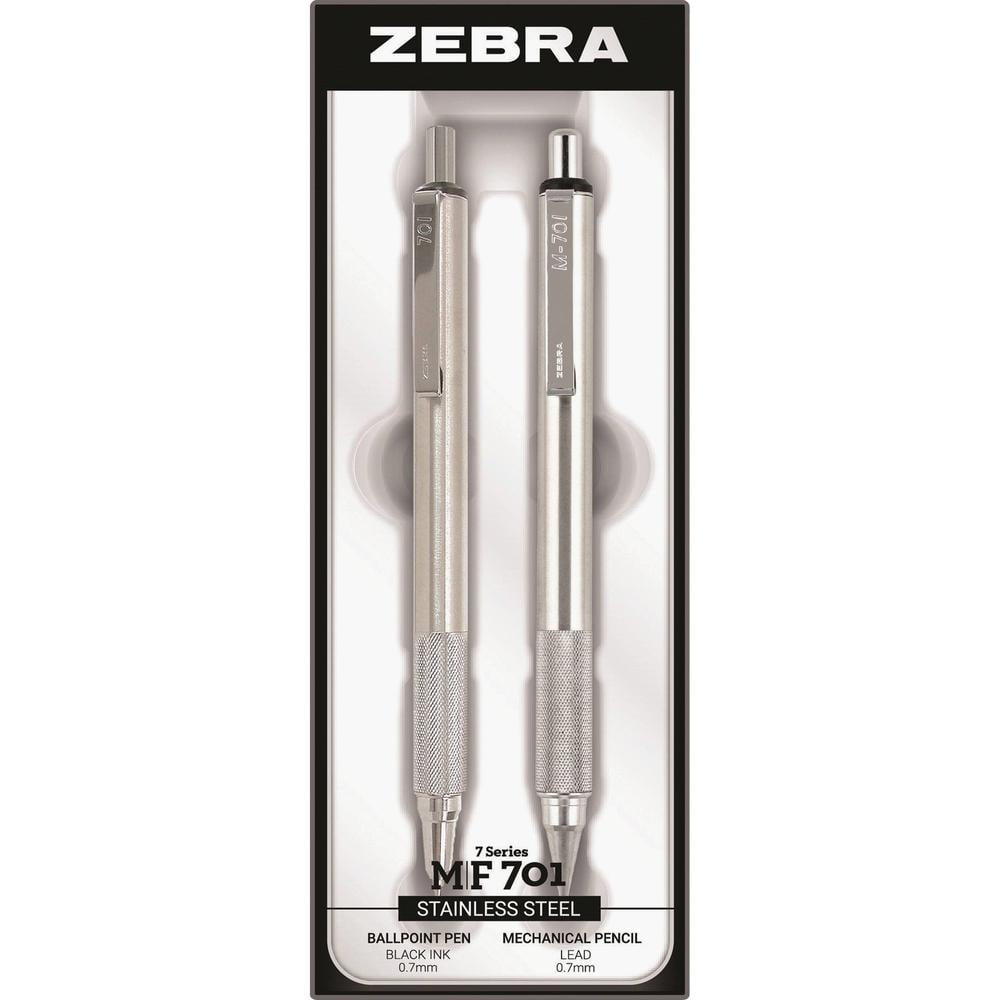 Zebra Pen M/F701 Pen and Pencil Set 0.7 mm Pen Point Size 0.7 mm