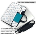 thumbnail image 2 of Lsque Playful Polar Bear Pals Pattern Laptop Bag – Portable & Slim Single-Shoulder Computer Case with Adjustable Strap, Protective, Lightweight for 13”/14”/15.6” Laptops, 2 of 8