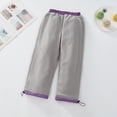thumbnail image 6 of Hienoo Girls Performance Snow Pants Lined Zip Pocket Pants Elastic Waist Trousers, 6 of 8