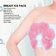 thumbnail image 3 of Breast Nursing Ice Pack, Breast Ice Pack Eliminate Mastitis Ergonomic Boost Milk Production Reusable  For Post Surgery, 3 of 8