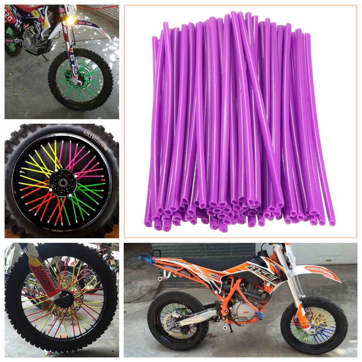 purple spoke covers