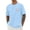 Light Blue, variant on Telankuip Awareness Graphic T Shirts for Unisex Casual and Comfortable Casual Crewneck Short Sleeve Graphic Tee for Adult Support Lightweight Comfy Summer Workout T-Shirt Top White XS