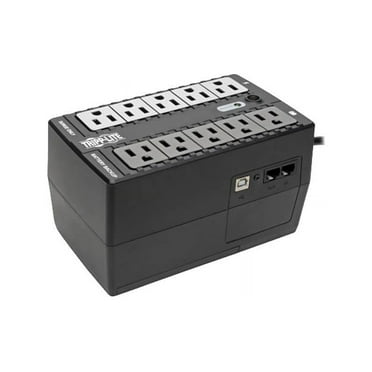 Tripp Lite Internet Office 120V 600 VA 300 Watts Standby UPS, Ultra-Compact Desktop, USB (INTERNET600U)