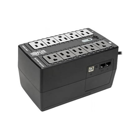 UPC: 0037332211033 | Tripp Lite Internet Office 120V 600 VA 300 Watts Standby UPS Ultra-Compact Desktop USB (INTERNET600U)