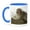 Blue/White, variant on 3drose, Japan, Honshu, Kyoto, Japanese Macaque Monkey-as15 Jme0155 - John and Lisa Merrill, 11oz Mug