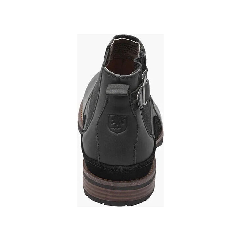 Stacy Adams Men\'s Oskar Plain Toe Chelsea Boot Black Leather 25554 Size 10 M Stacy Adams Men main image 3