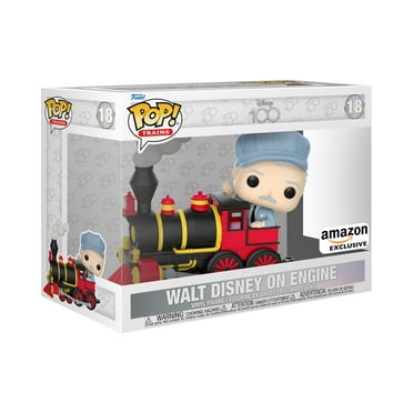 Funko Pop! Disney 100th Walt Disney on Engine Vinyl Figure
