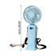 thumbnail image 2 of Portable Handheld Fan Rechargeable Mini Fan With Digital Display 3 Speed Small Fan For Travel Office Outdoor, 2 of 5