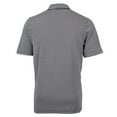 thumbnail image 3 of Men's-Cutter & Buck  Black Sporting Kansas City Virtue Eco Pique Stripe Recycled Polo, 3 of 3