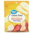 thumbnail image 3 of (4 pack) Great Value Freeze Dried Banana & Strawberry Fruit Crisps, 1.3 oz, 3 of 9