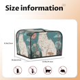 thumbnail image 5 of Fotbe Celestial Cat And Flowers for Four Slice Toaster Cover, Fingerprint Protector, Super Soft Appliance Cover And Dust Cover,Bread Dust Cover & Fingerprint Protection, 5 of 7