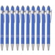 thumbnail image 2 of Bolígrafo de aluminio con adhesivo de clic - 10 piezas de 10 ml con lápiz táctil con punta blanda para teléfonos y tabletas, bolígrafo de escritura corporal metálico de punta fina de 0,5 mm, 2 of 4
