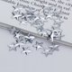 thumbnail image 2 of 50pcs 7.5mm Estrellas de metal plateado Hierro en Hot Fix Nailheads HOTFIX Hugo none, 2 of 10