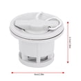 thumbnail image 2 of Qiilu PVC Air Gas Valve Cap Replacement for Inflatable Boat Dinghy Kayak Canoe,Boat Air Valve, Canoe Valve Replacement, 2 of 8