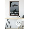 thumbnail image 6 of I Want To Believe Wall Poster, 22.375" x 34" Framed, 6 of 6