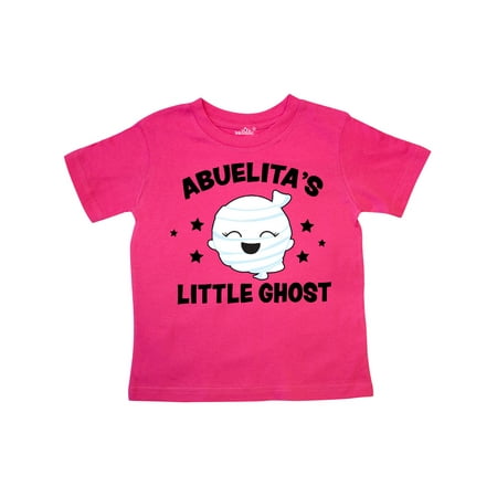 

Inktastic Cute Abuelita s Little Ghost with Stars Gift Toddler Toddler Girl T-Shirt