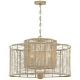 thumbnail image 2 of 4 Light Chandelier-Burnished Silver Finish    -Traditional Installation Crystorama Lighting Jay-A5004-Bs, 2 of 9