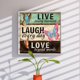thumbnail image 5 of 5D DIY Diamante Pintura Full Round Drill Letras Rhinestone Artesanía Home Art Gift Tmvgtek decoración de arte en el hogar, 5 of 9