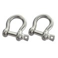 thumbnail image 4 of IFANLANDOR 2Pcs Anchor Shackle 304 Stainless Steel for Industrial and Marine Use, 4 of 8