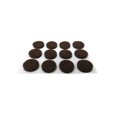 thumbnail image 1 of Protectores de fieltro para muebles Shepherd 9958, 1,3 cm, marrón, paquete de 24, 1 of 9