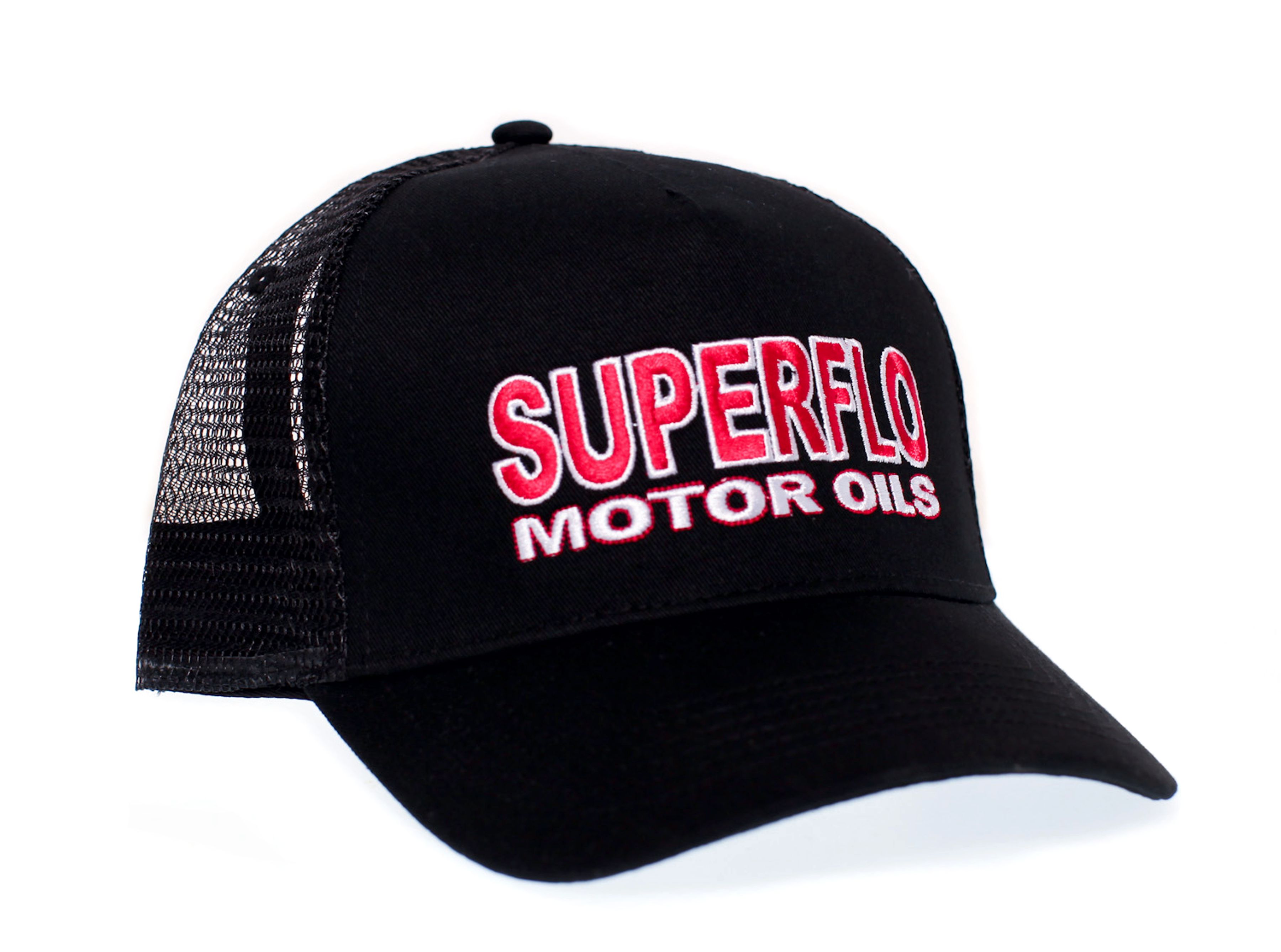 Superflo Hat - Cole Harry Hogge Cap Trucker Hat Unisex Adult Cap Black