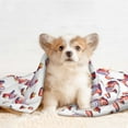 thumbnail image 4 of Pofeuu Strawberry Blueberry Cream Cake Print Puppy Blanket,Dog Blankets,Pet Blanket Cozy Cat Blankets for Indoor Cats, Fuzzy Pet Blanket for Kitten Doggy Dog Blankets-Large, 4 of 8