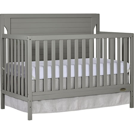 UPC: 0693892467831 | Dream On Me Cape Cod 5-in-1 Convertible Crib in Storm Grey Greenguard Gold Certified 55x Inch (Pack of 1) Storm Grey 55x Inch (Pack of 1)