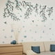 thumbnail image 5 of Pegatina de Pared de Hoja Botánica, Calcomanías Decorativas Autoadhesivas, Arte Mural para Dormitorio, Sala de Estar, Entrada, Embellecimiento del Hogar, 1 Pieza, 5 of 5