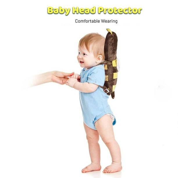 Protecteur de tête de bébé et genouillères de bébé pour ramper, protection  de la tête de marche de bébé en bas âge