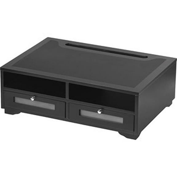Midnight Black Printer Stand