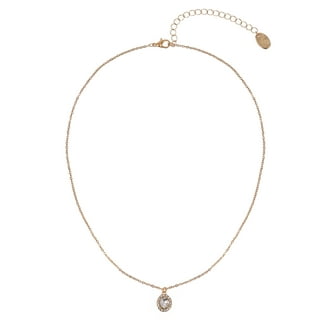 Disney Lilo & Stitch Ohana Double Necklace for Girls, Tweens