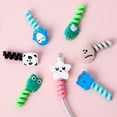 thumbnail image 2 of Cute Glossy Silicone Cable Case Organizer for Data Cord, 2 of 10