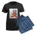 thumbnail image 5 of CafePress - Moe11 Pajamas - Women's Short Sleeve Print T-Shirt and Pants Dark Cotton Pajama Set, 5 of 7