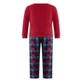 thumbnail image 4 of Pyjama de Noël pour la Famille Pjs de Noël Correspondant Ensembles à Carreaux Rouges Christma Pyjama Famille de Vacances de Noël Ensemble de Vêtements de Nuit, 4 of 10
