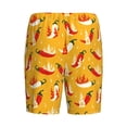 thumbnail image 2 of Lsque Hot Chilli Mens Sleep Pajama Shorts,Short Pajama Pants, Cotton Ultra-Soft Knit-Large, 2 of 9