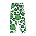 thumbnail image 4 of Naloa Leopard print St. Patrick's Day Print Women’s Ultra-Soft Comfy Pajama Lounge Pants with Pockets & Drawstring, 4 of 8