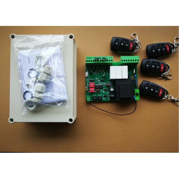 220 AC sliding gate garage door opener motor operator NC circuit board electronic card controller for automatic gate opener ,Ultra-Quiet Operation