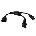 thumbnail image 2 of Cable Adaptador de Alimentación de CA jinwen IEC320 C14 a 2 × C15, 2 of 7