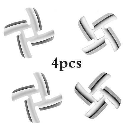 

4 Pcs Meat Grinder Blades Replacement Stainless Steel Blades Mincer Spare Parts