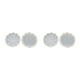thumbnail image 3 of Molde de silicona Wosthever Forma de concha Blanco 2Conjunto, 3 of 6