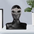 thumbnail image 4 of BELOVING Cosplay Chain Head Outfit Headwear Rhinestone for Belly Dance Handmade, 4 of 7