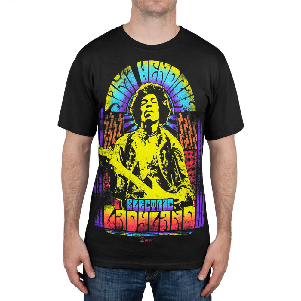 Jimi Hendrix - Jimi Hendrix - Experience Swirl T-Shirt - 2X-Large ...