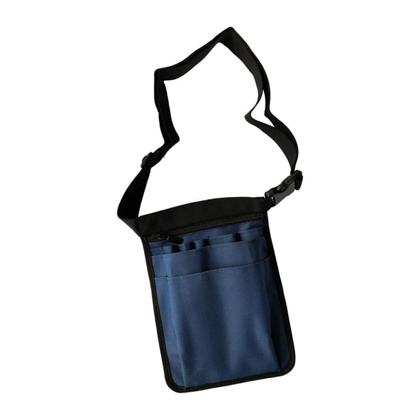 Riñonera para enfermeras, bolsa de cintura para enfermeras, paquete profesional para enfermeras, bolsa de cadera de selección rápida de bolsillo azul