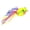 4, variant on Durability Simulated Poisons Frog Lures Realistic Floating Frog Fishing Lures Weedless Topwater Baits for Lake River