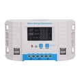 thumbnail image 1 of 10A 12V 24V Solar Charge Controller LCD Display Solar Panel Charger Regulator PWM Controller With Protection Function ,Safe to Use, 1 of 8