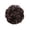 Chocolate Brown A2, variant on Human Hair Bun, Messy Bun Hair Piece 100% Human Hair Bun Extension Scrunchie Chignon Ponytail Extensions for Women Updo Donut Hairpiece