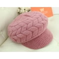 thumbnail image 3 of Diufon Women's Knitted Beret Cap Casual Comfy Wide Brim Painter Hat Ladies Trendy Versatile Solid Color Hats, 3 of 3