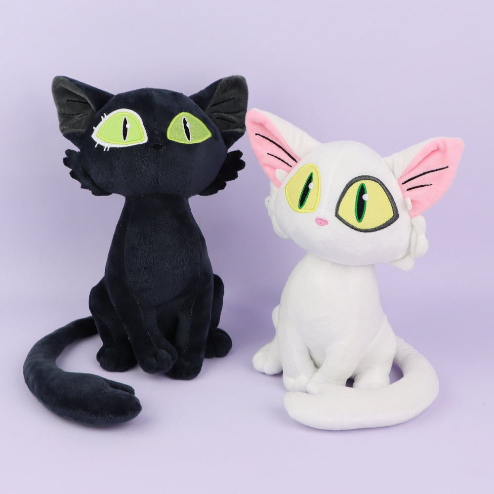 Suzume no Tojimari Daijin Sadaijin Black/White Cat Plush Toy Doll Kids